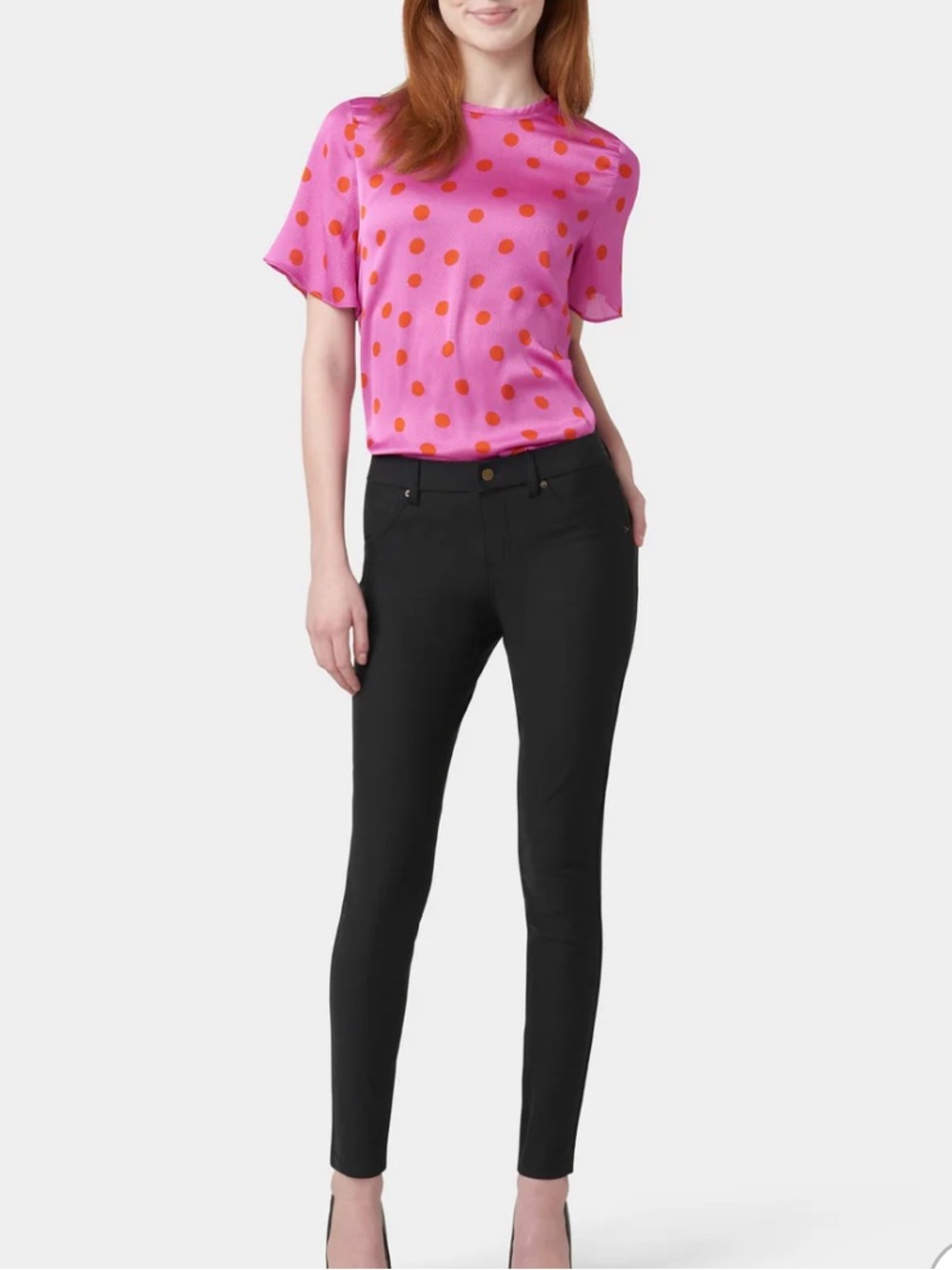 HUE denim leggings